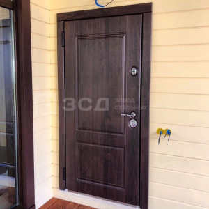 Дверь металлическая входная уличная утепленная цена 25500руб. - фото